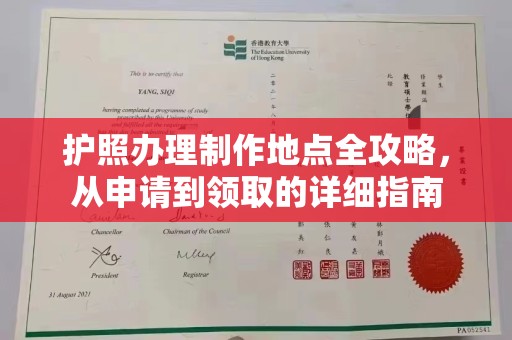 仁武护照办理制作地点全攻略，从申请到领取的详细指南