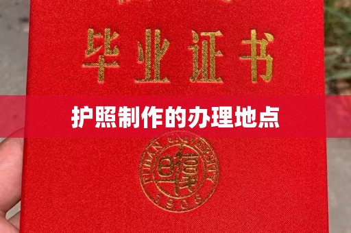 仁武护照制作的办理地点