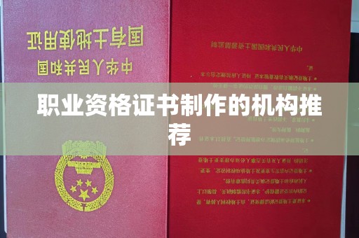 仁武职业资格证书制作的机构推荐
