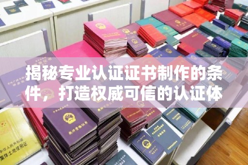 仁武揭秘专业认证证书制作的条件，打造权威可信的认证体系