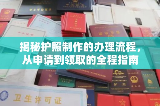 仁武揭秘护照制作的办理流程，从申请到领取的全程指南