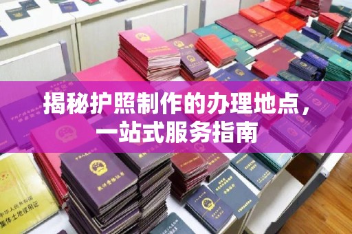 仁武揭秘护照制作的办理地点，一站式服务指南