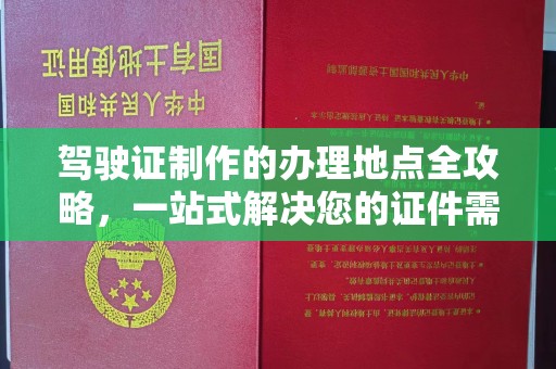 仁武驾驶证制作的办理地点全攻略，一站式解决您的证件需求